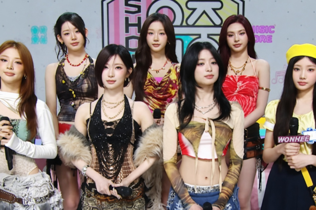 Wonhee do ILLIT se junta ao BABYMONSTER para fazer a dança do ‘CHOOM’.