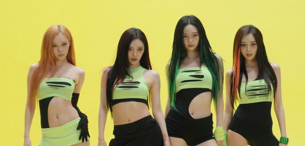 aespa anuncia o lançamento do 1º mini-álbum japonês "KISS N TELL"