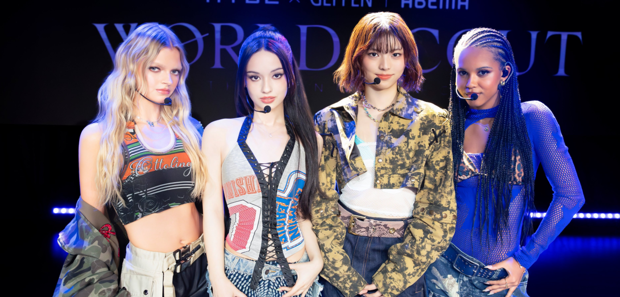 SAINT SATINE é o novo girl group global da HYBE x Geffen com quatro integrantes